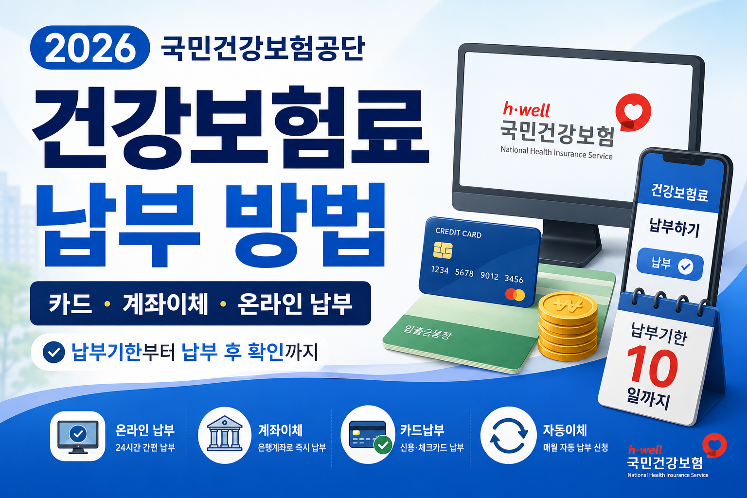 2026 건강보험료 납부 방법